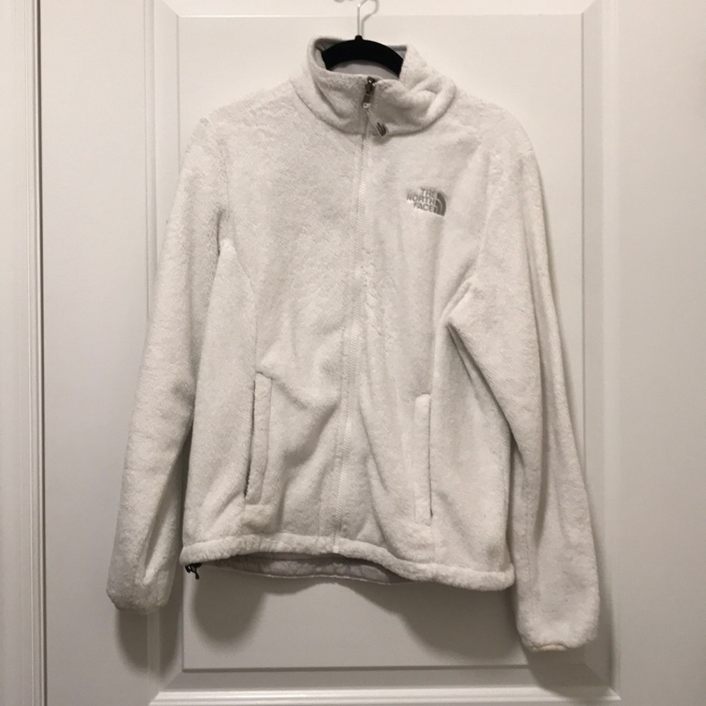 White north face jacket